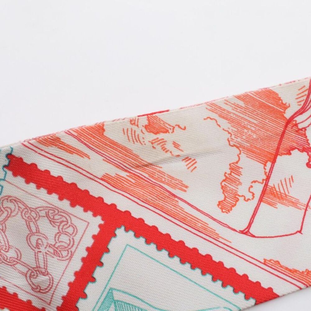 Hermes Le Philateliste du Faubourg Silk Scarf - Picture 9 of 10